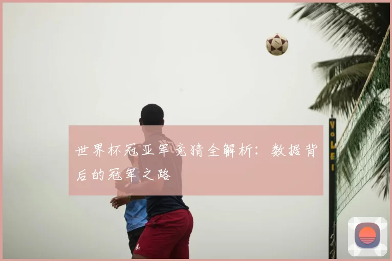 世界杯冠亚军竞猜全解析：数据背后的冠军之路