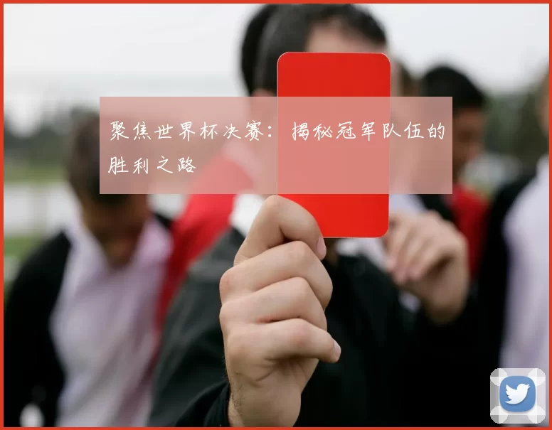 聚焦世界杯决赛：揭秘冠军队伍的胜利之路