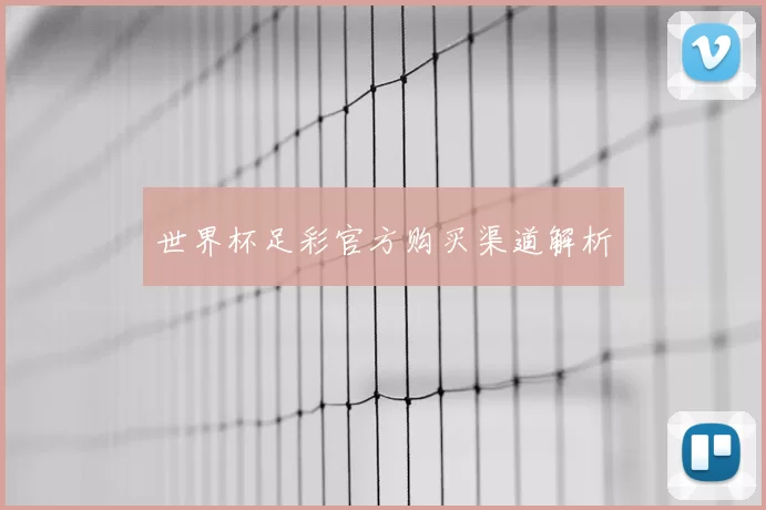 世界杯足彩官方购买渠道解析